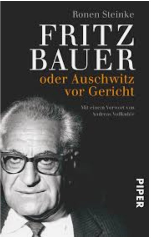 #coronaverlosung 24: Heute im Topf: Nicht ein, sondern 3 signierte (!) Exemplare der beeindruckenden Fritz Bauer Biographie von <a href="/RonenSteinke/">Ronen Steinke</a> (früher mal Student der <a href="/bucerius_law/">Bucerius Law School</a>, heute @sz). Gespendet von Autor selbst! Teilnahme per RETWEET, Verlosung am Abend. Viel Glück!!