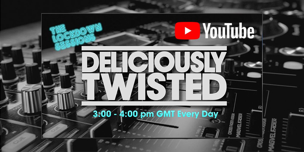 djtwistedfish's tweet photo. Catch me LIVE today on DT:TV:HD from our YT channel with a bank holiday special #lockdown session and beautiful music from @sonnyfodera @atfc @tenaciousuk @GRADES and more #seeyouonthevirtualdancefloor #houseisafeeling #deliciouslytwisted #GoodVibes #dtstudios #livestream #hdtv https://t.co/zYP7YKzCFd