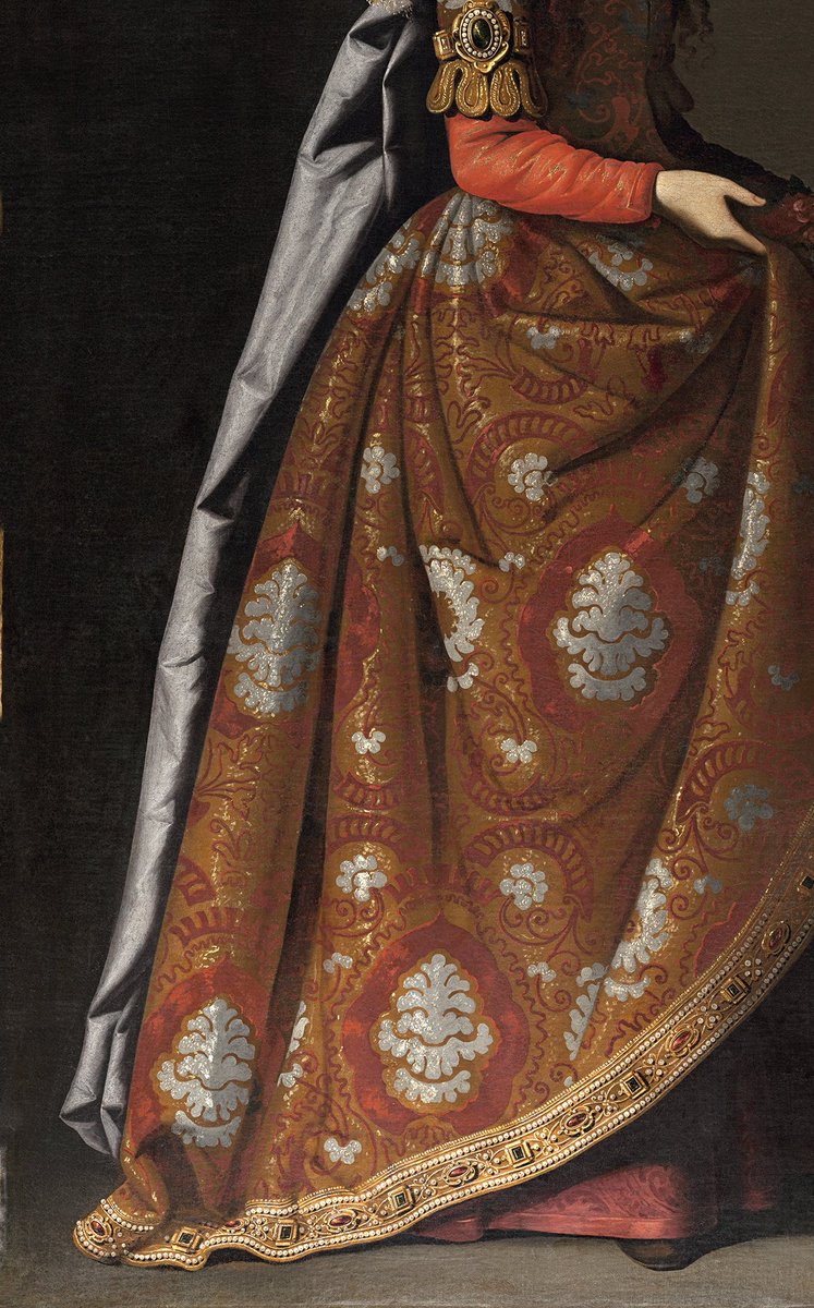 AngelicaPeyrac's tweet photo. Santa Casilda - Zurbarán (ca. 1635) Museo Nacional Thyssen-Bornemisza #SigloXVII #ArteModa #ModaArte https://t.co/yBsThc3kYv