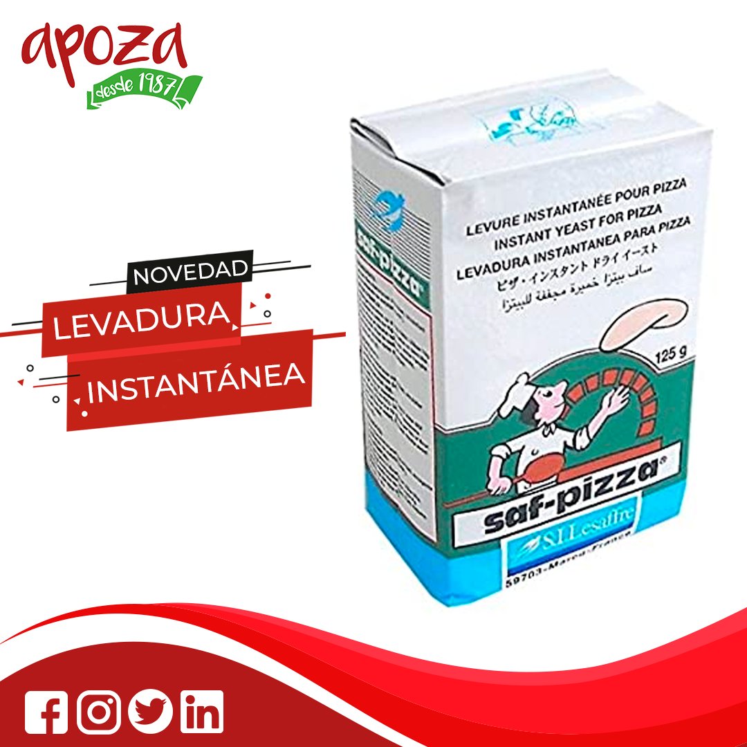 Te habrás dado cuenta que conseguir levadura en el supermercado es casi misión imposible. Pues no busques más porque en Apoza la tenemos.
bit.ly/2y9iSHK

#levadura #apoza #gastronomia #cocina #pan #reposteria