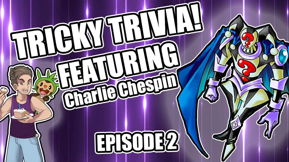 mistressdoomvt's tweet photo. And Just like that episode 2 of #trickytrivia is live. See how @CharlieChespin did against our #yugioh themed quiz show and if he could knock @xthedarkone off the top spot. Don't forget to let us know your score to, I wanna see how much you guys know ;)
https://t.co/bldctBQRc0 https://t.co/wdB8NC41rb
