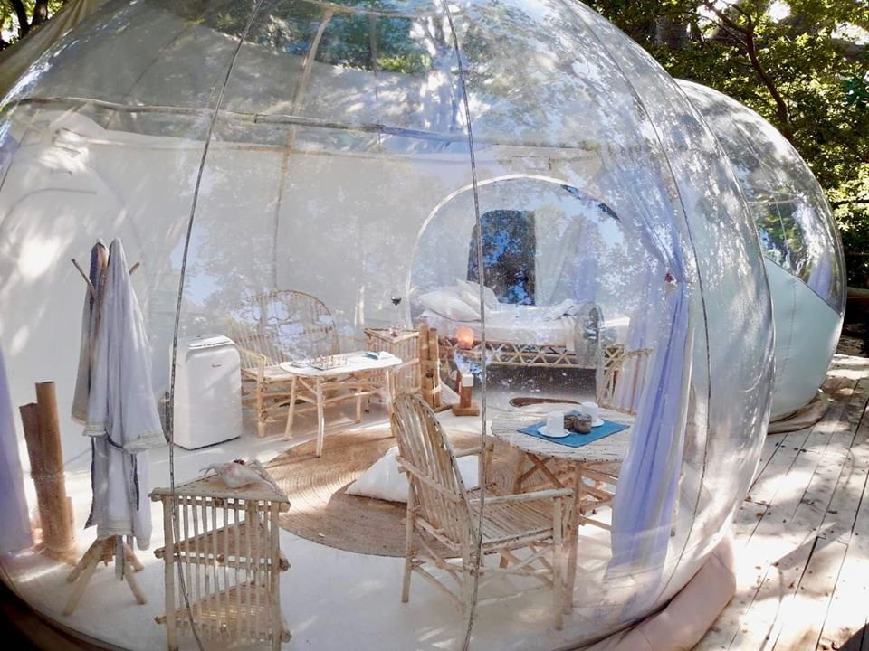 fika_afrika's tweet photo. The Rock and Sea Resort in Watamu is one of a kind. Enjoying a good time in those special bubbles is heavenly. We can't wait to go back to our normal lives. https://t.co/W472ag0usl
