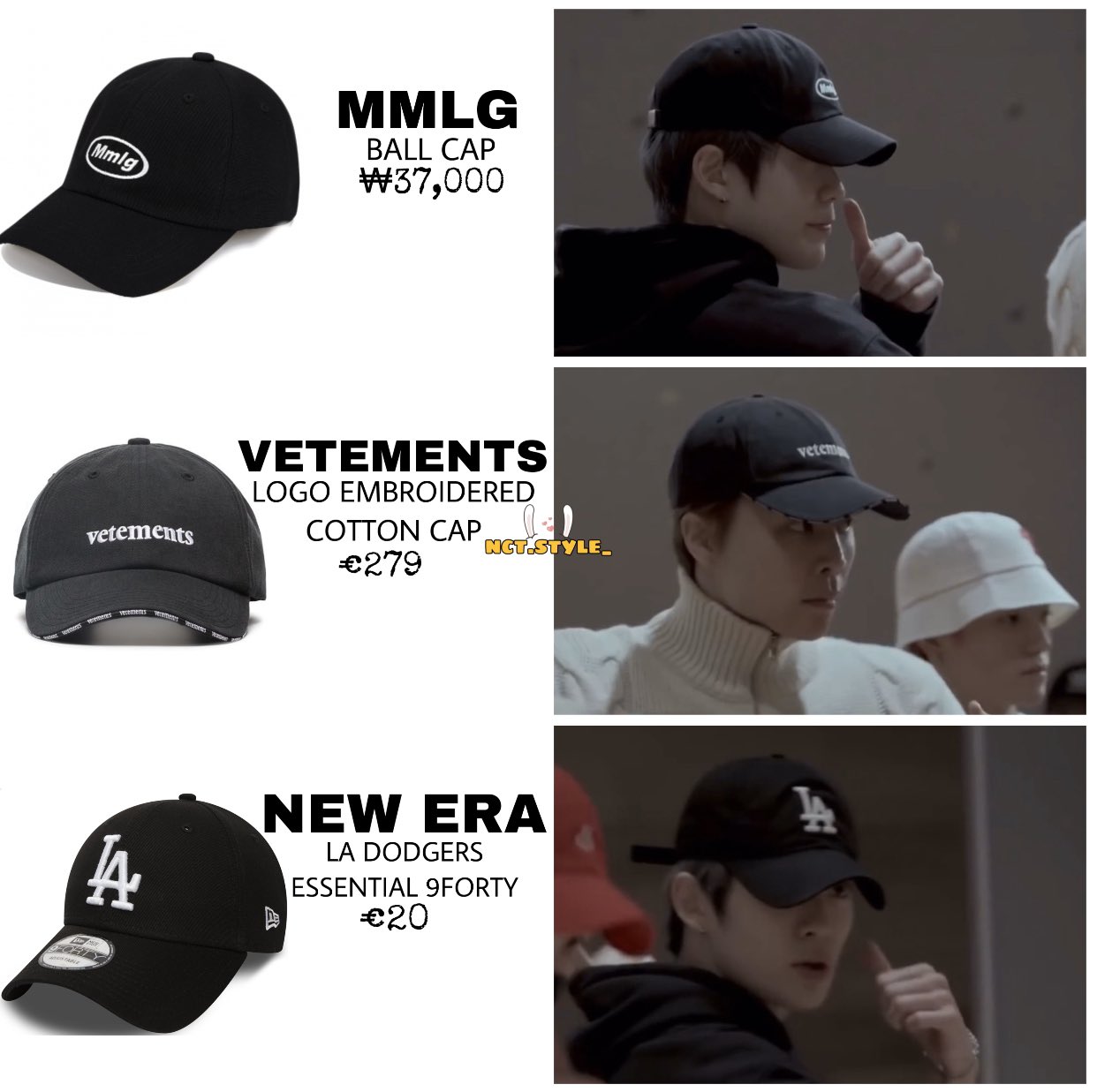 NCT 127 ジェヒョン キャップ 帽子 MUTE ソロコン MD 新品未開封