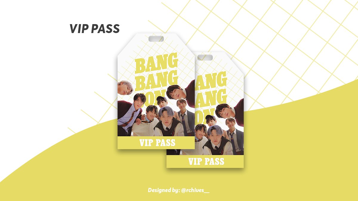 ARMYS! Complete your  #BANGBANGCON concert experience with these must-have concert items which includes ticket, wristband, vip pass, and photocards! Link below 