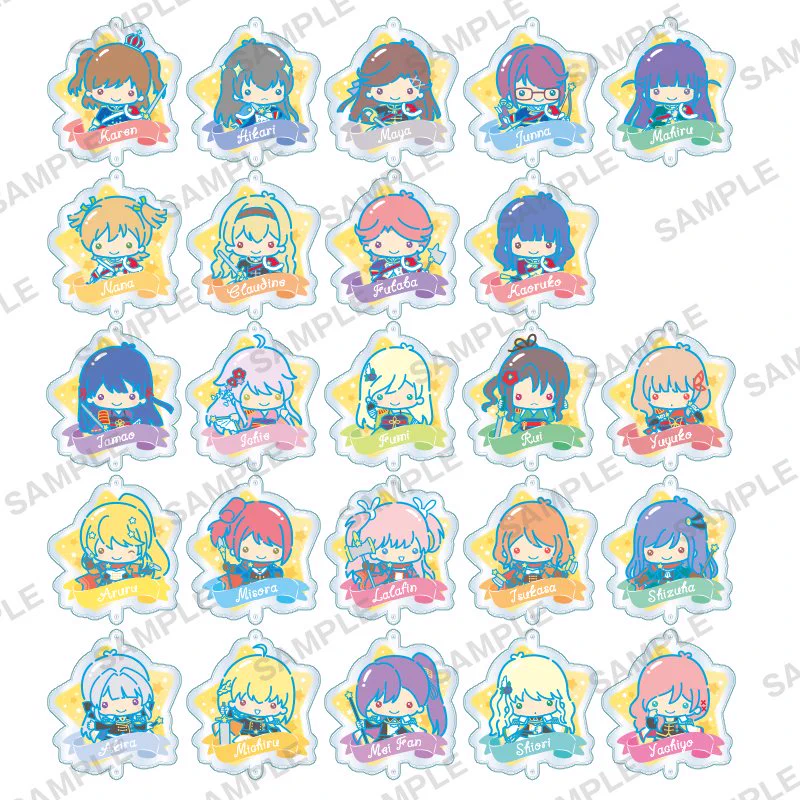 少女☆歌劇 レヴュースタァライト サンリオコラボ アクリルキーホルダー 全種 ブシロードクリエイティブ公式 on X: 
