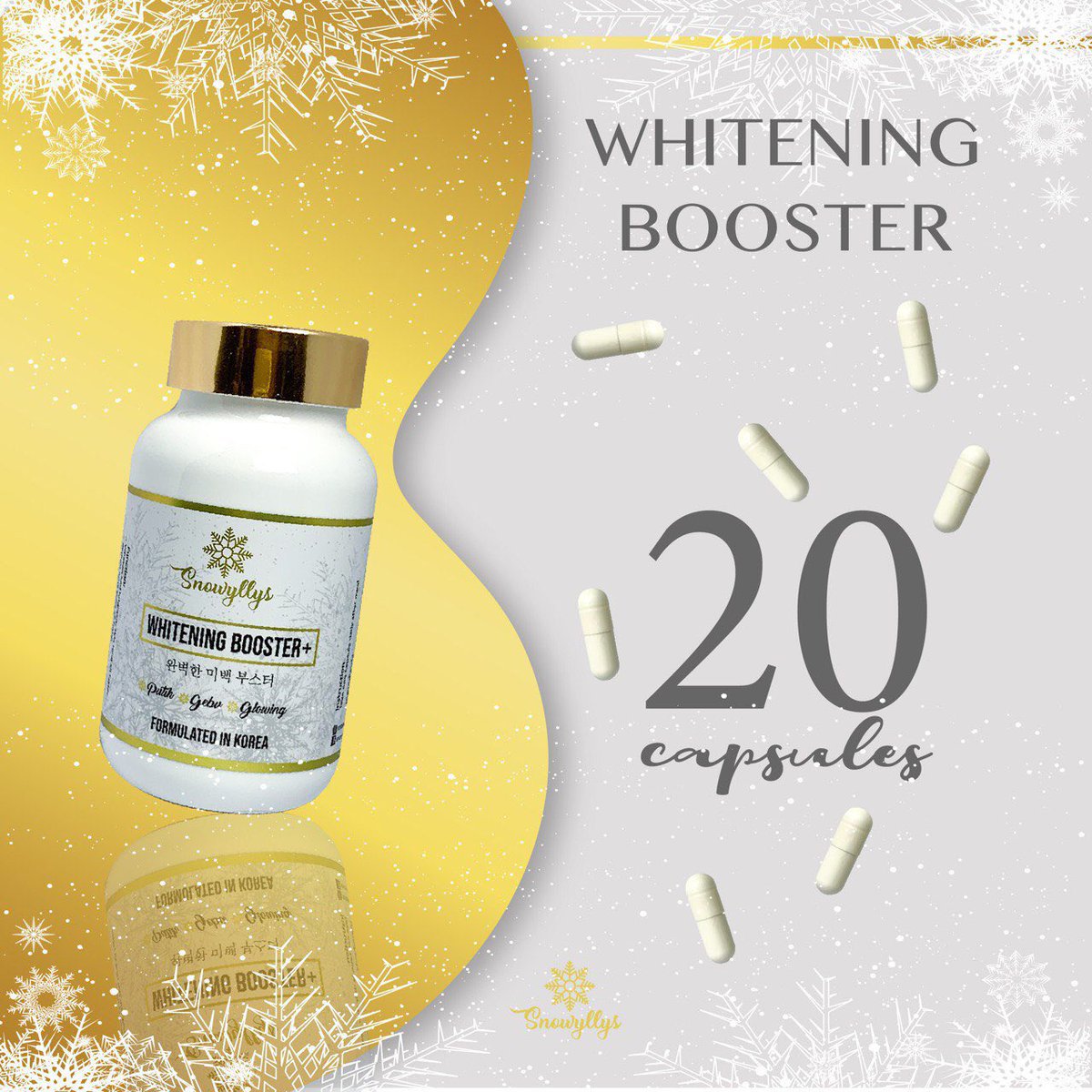 snowyllys's tweet photo. Fall in love with Whitening Booster+
Only for RM69 FREE POSTAGE🦋❄️l

Xoxo snowyllys❄️

https://t.co/zwhhuk8nQZ https://t.co/7GqH6s8pXU