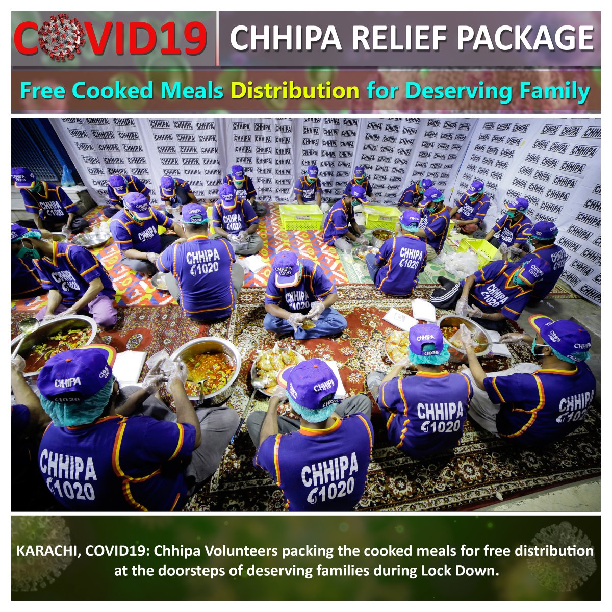 RamzanChhipa's tweet photo. #ChhipaDastarkhawan #PackFood #Food #COVID19 #COVID #CoronaVirusUpdates #CoronaUpdate #CoronavirusOutbreak #Covid_19 #CoronaVirus #CoronaVirusInPakistan #SindhGovernment #LockDown #StayHomeSaveLives #Chhipa #RamzanChhipa #ChhipaWelfare https://t.co/NljgPBexUE