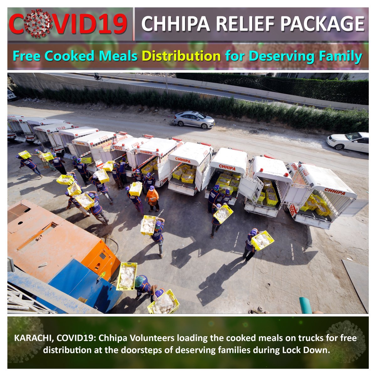 RamzanChhipa's tweet photo. #ChhipaDastarkhawan #PackFood #Food #COVID19 #COVID #CoronaVirusUpdates #CoronaUpdate #CoronavirusOutbreak #Covid_19 #CoronaVirus #CoronaVirusInPakistan #SindhGovernment #LockDown #StayHomeSaveLives #Chhipa #RamzanChhipa #ChhipaWelfare https://t.co/NljgPBexUE