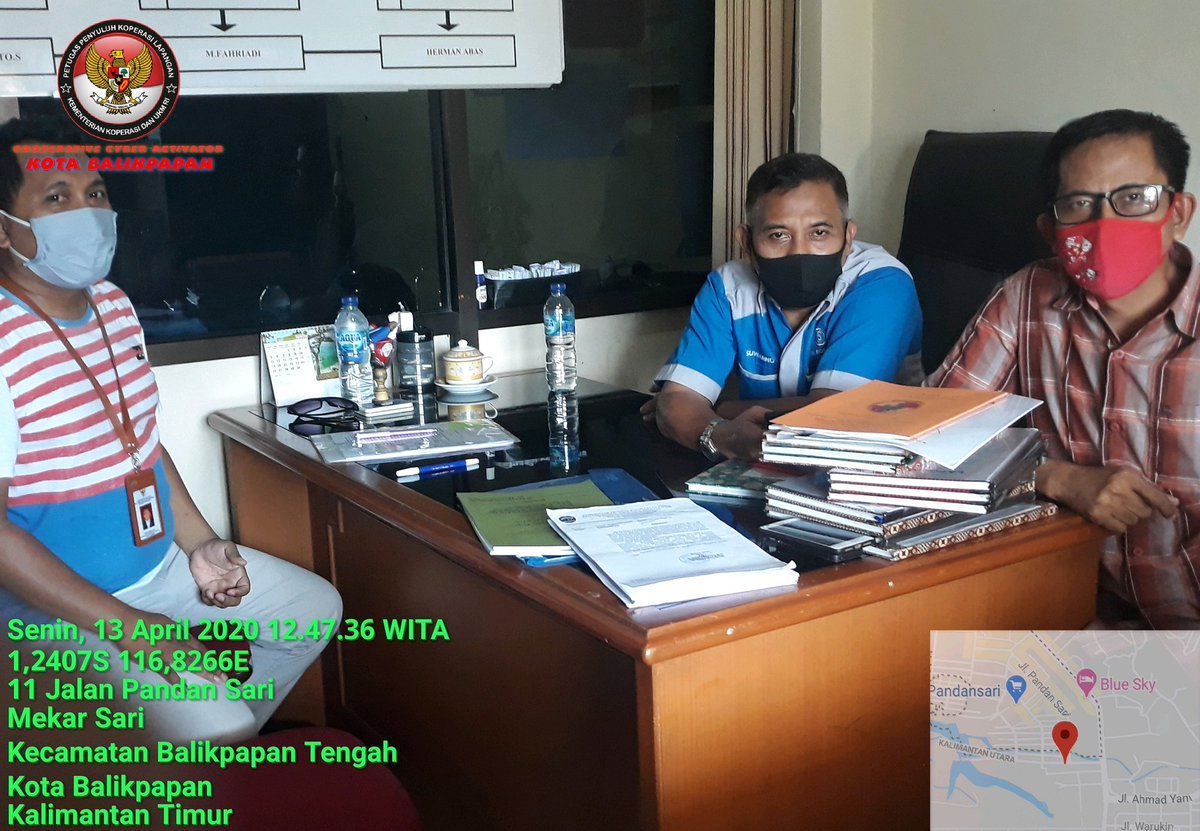 ang250679's tweet photo. Kunjungan pembinaan dan pendataan dampak covid 19 di KSP Bina Usaha
#kemenkop
#penyuluhkoperasi 
#ppklkemenkop
#ppklkaltim
#ppklbalikpapan
#indagkopkaltim
#dkumkmpbalikpapan https://t.co/NwUNnUnTum