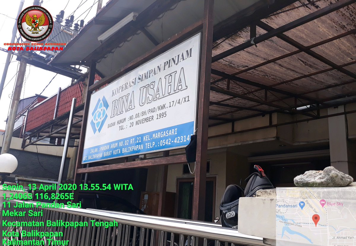 ang250679's tweet photo. Kunjungan pembinaan dan pendataan dampak covid 19 di KSP Bina Usaha
#kemenkop
#penyuluhkoperasi 
#ppklkemenkop
#ppklkaltim
#ppklbalikpapan
#indagkopkaltim
#dkumkmpbalikpapan https://t.co/NwUNnUnTum