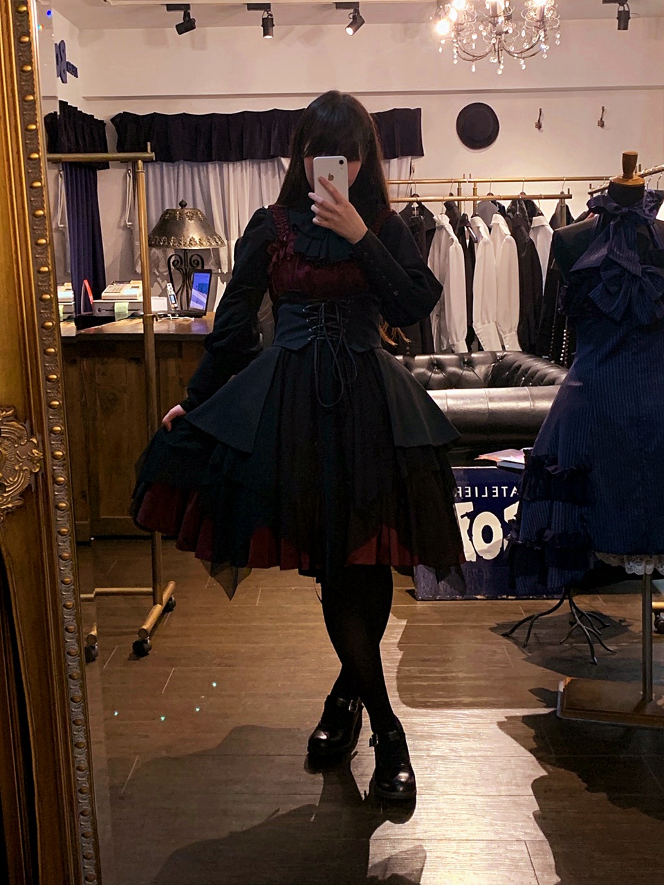 正規店 海外限定廃盤品 ATELIER BOZ エリュメリアスミニサンドレス