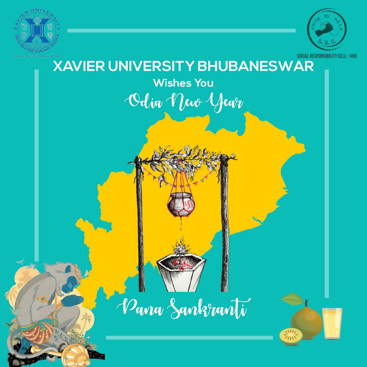 LitSoc_XIMB's tweet photo. #StayHomeStaySafe
#PanaSankranti
#HanumanJayanti
#OdiaNewYear
#Litsoc
#XIMB https://t.co/QHWeCt0HZP