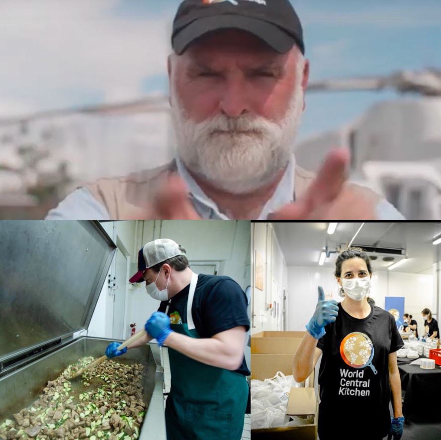 Varios chefs españoles se han sumado al movimiento #ChefsForSpain 🍳🇪🇸 impulsado por el chef <a href="/chefjoseandres/">Chef José Andrés 🕊️🥘🍳</a>, para alimentar a numerosas personas que lo necesiten estos días 

¡Tú también puedes unirte! ➡ <a href="/WCKitchen/">World Central Kitchen</a> 

#ChefAPorter #JuntosPodemosLograrlo #ComidaParaTodos