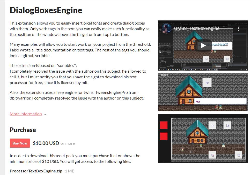 Norman82312546's tweet photo. now https://t.co/cSB113EvlT for 10$ as extension
https://t.co/nFJLtvHaPc
#game-maker #gms2 #game-dev #gamedev #textbox #textengine #text https://t.co/S4IAaZaFOJ