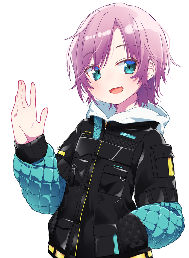 「新衣装、ええな……!(2枚目は透過) #りりあーと 」|イナ力 ケイコウのイラスト