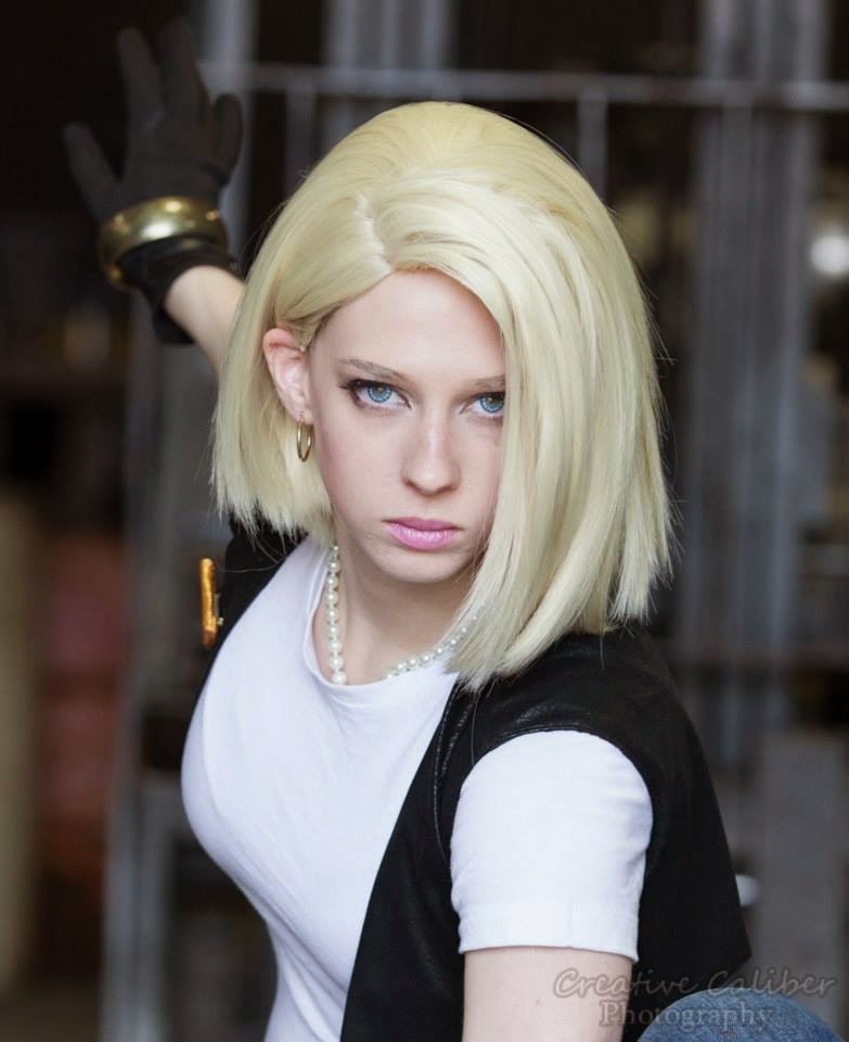 Android 18 Lazuli ラズリ C18 人造人間18号 Cosplay コスプレ tweet media