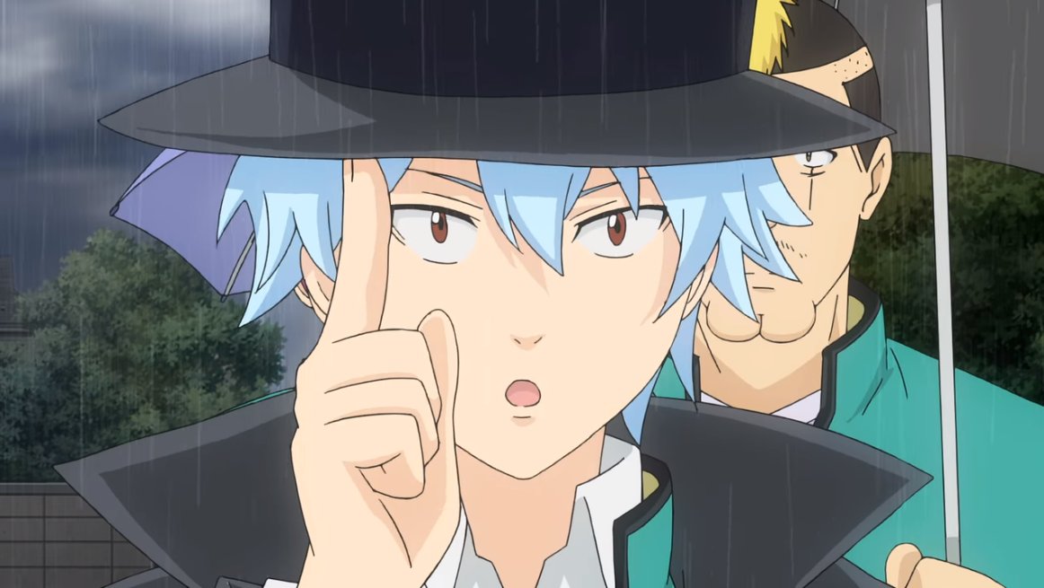 when he dressed up as that magic eye detective yup