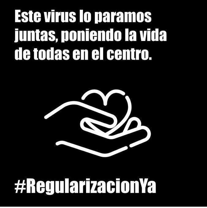 NosotrasGranada's tweet photo. Los recortes en el ámbito sanitario, social, laboral y económico, tiene un efecto nefasto en la población migrante, que se recrudece en las casi 600mil en situación administrativa irregular #RegularizacionYa 
@PabloIglesias @joseluisescriva @IreneMontero https://t.co/9UgPMcAggu