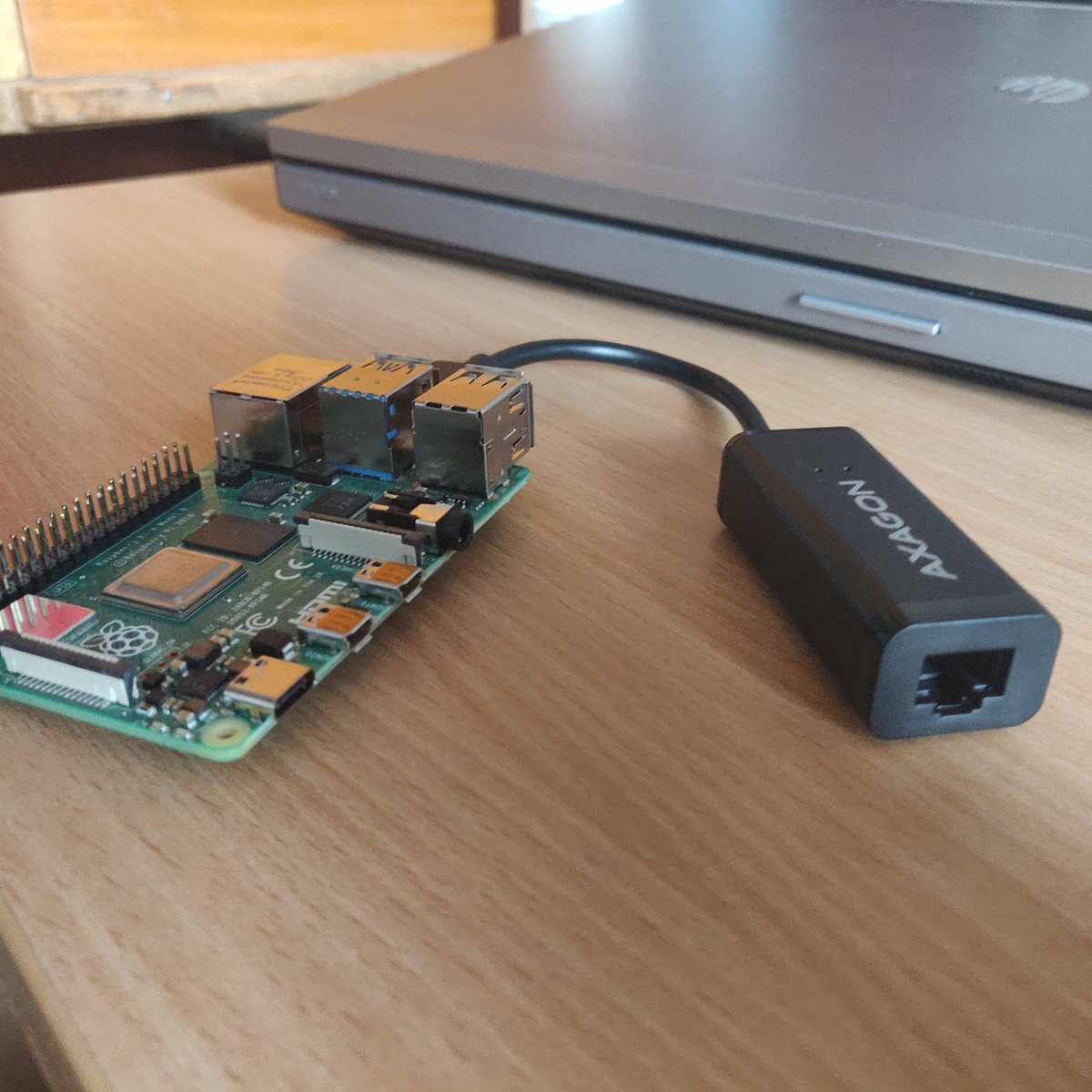 Raspberry Pi 4 is powerful enough to be my new home router. It's finally capable to saturate full gigabit link, it has plethora of RAM, and its four ARM cores will be perfect to boost my VPN performance. OpenWrt just recently added support for it. #raspberrypi  #router  #openwrt