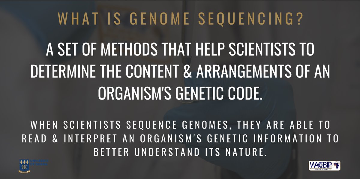 2. "What is genome sequencing?"