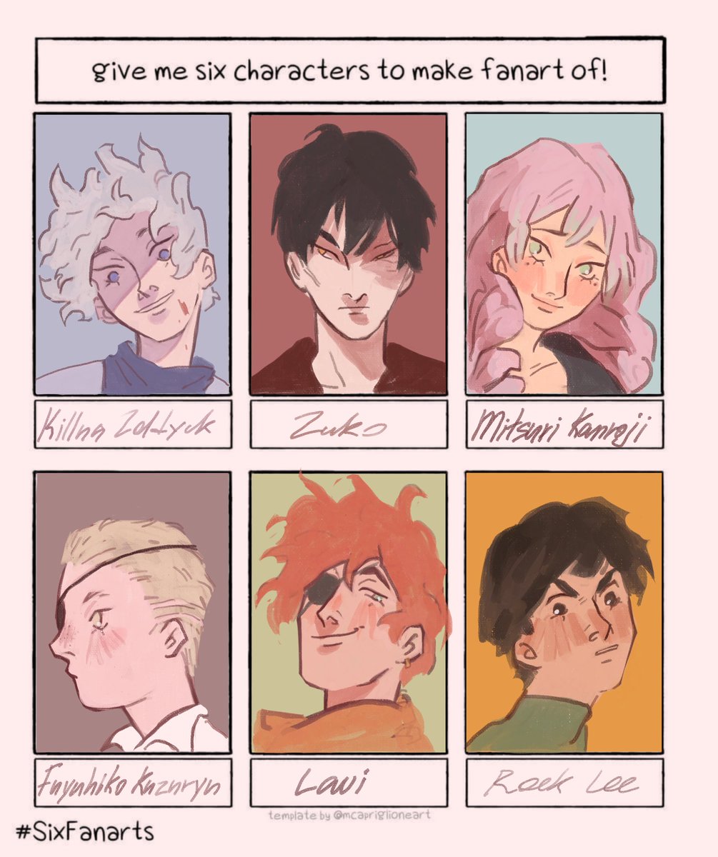 i did it!! finally 

#sixfanarts 