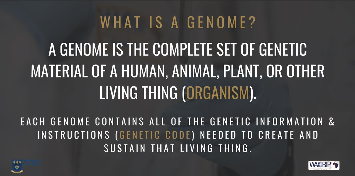 1. "What is a genome?"