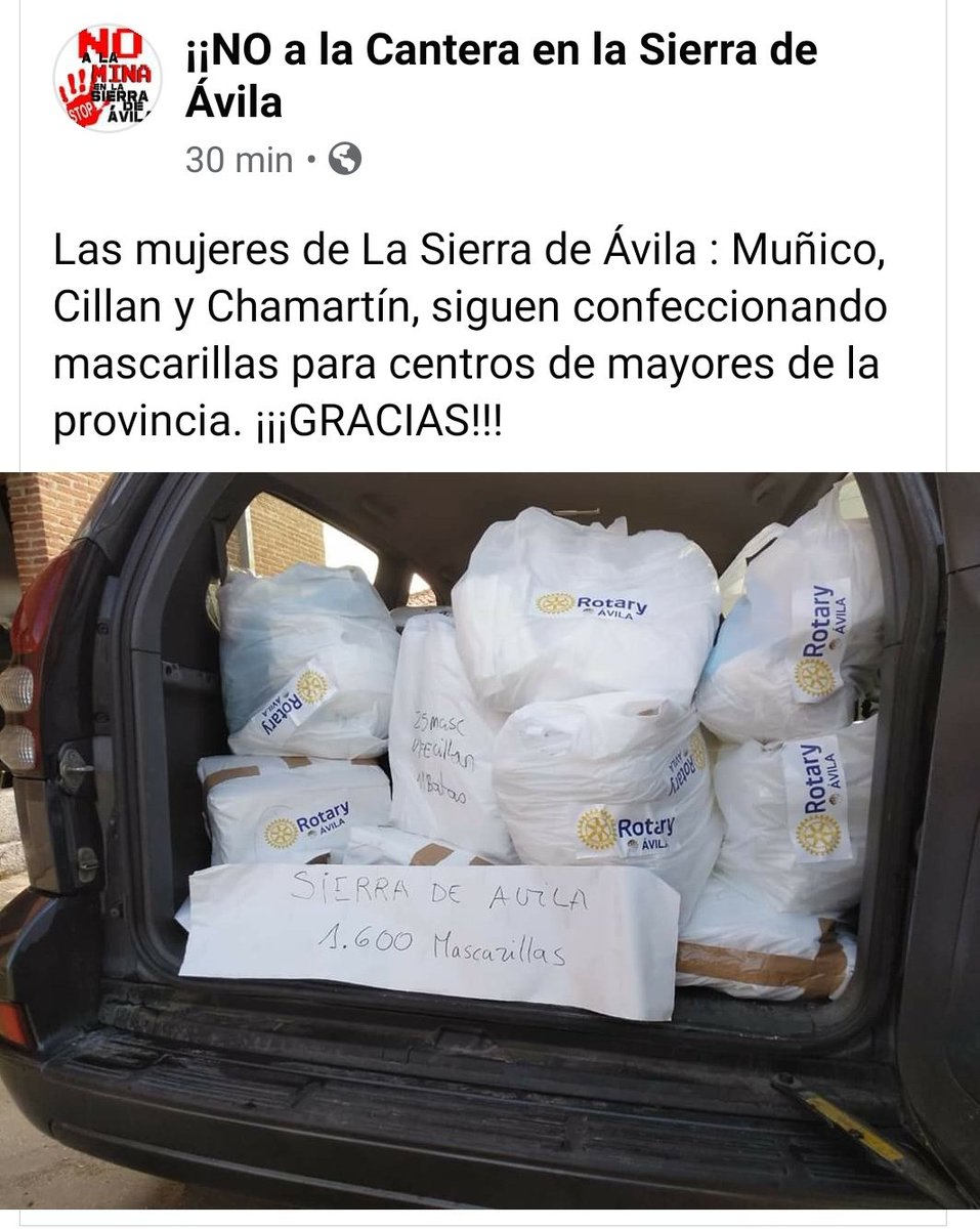 Gran trabajo de nuestras paisanas :)
Vía <a href="/NOaLaCantera/">¡NO a la MINA!</a> #Ávila