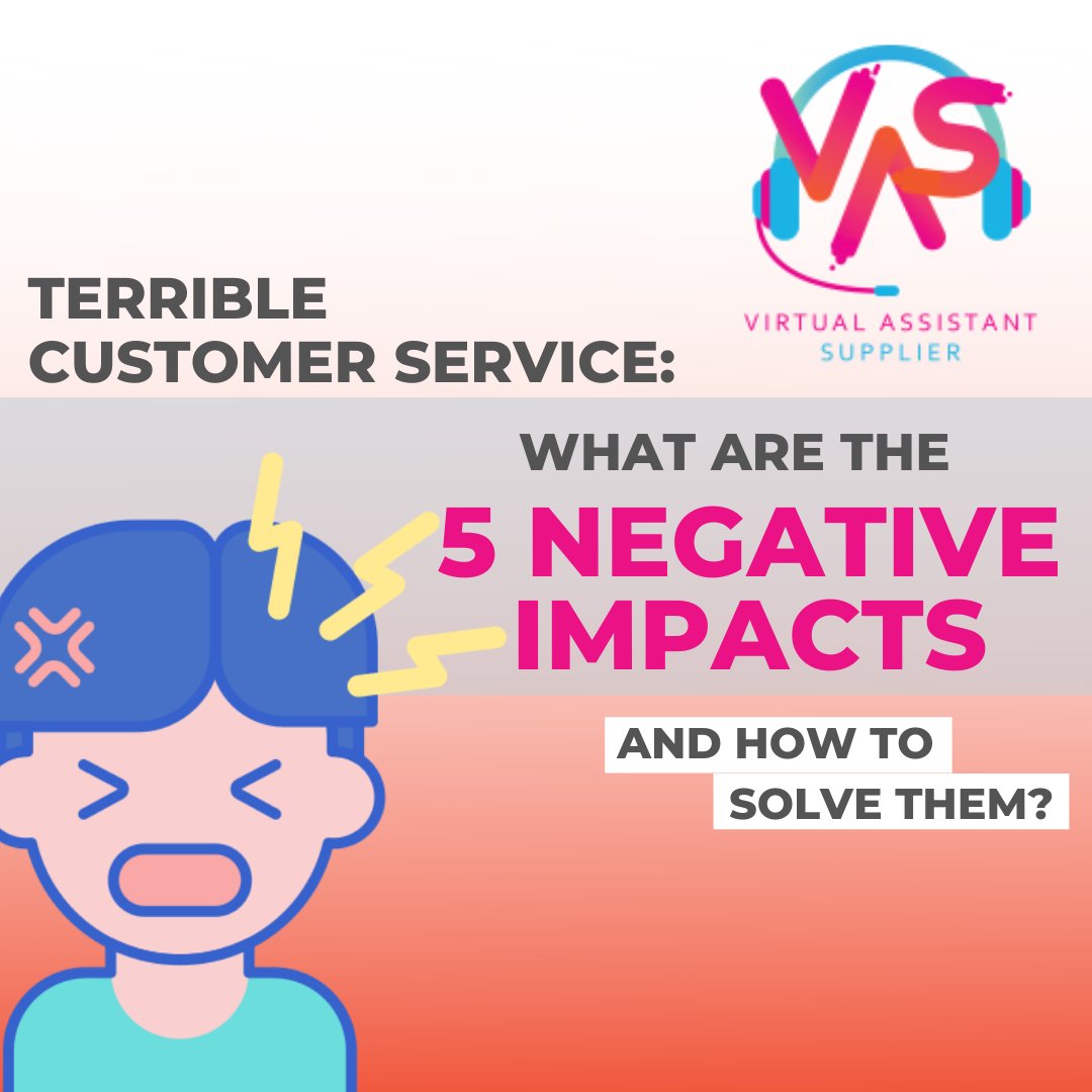 _virtualassist's tweet photo. Unreliable customer service is the number one reason why customers leave a company or a service provider. Know more about the downside of having terrible customer service and how you would solve it.

Click the link in our bio!

#customerservice #smallbusiness #virtualassistant https://t.co/m2N9ARRQGK
