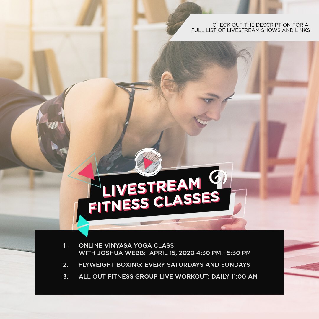 shoorph's tweet photo. Here's our updated guide for available livestream activities to fight those lockdown blues, and get #ReadyToExperience Shoor-approved in-home entertainment!
Find the links on our Facebook page: https://t.co/0EbNNEjjLc https://t.co/LZjAQWmS9u