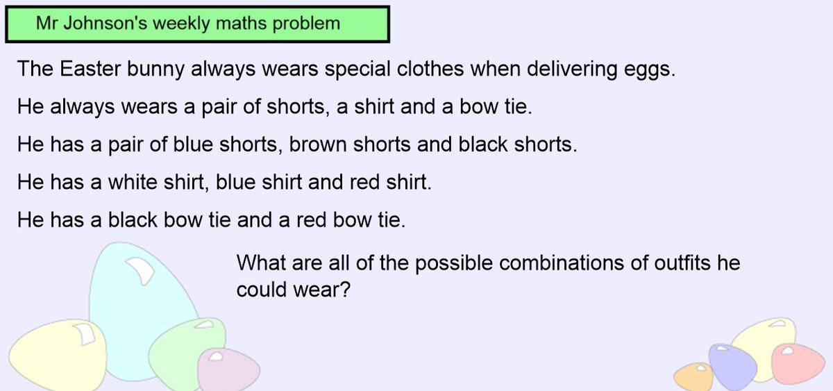 Year 3/4 problem