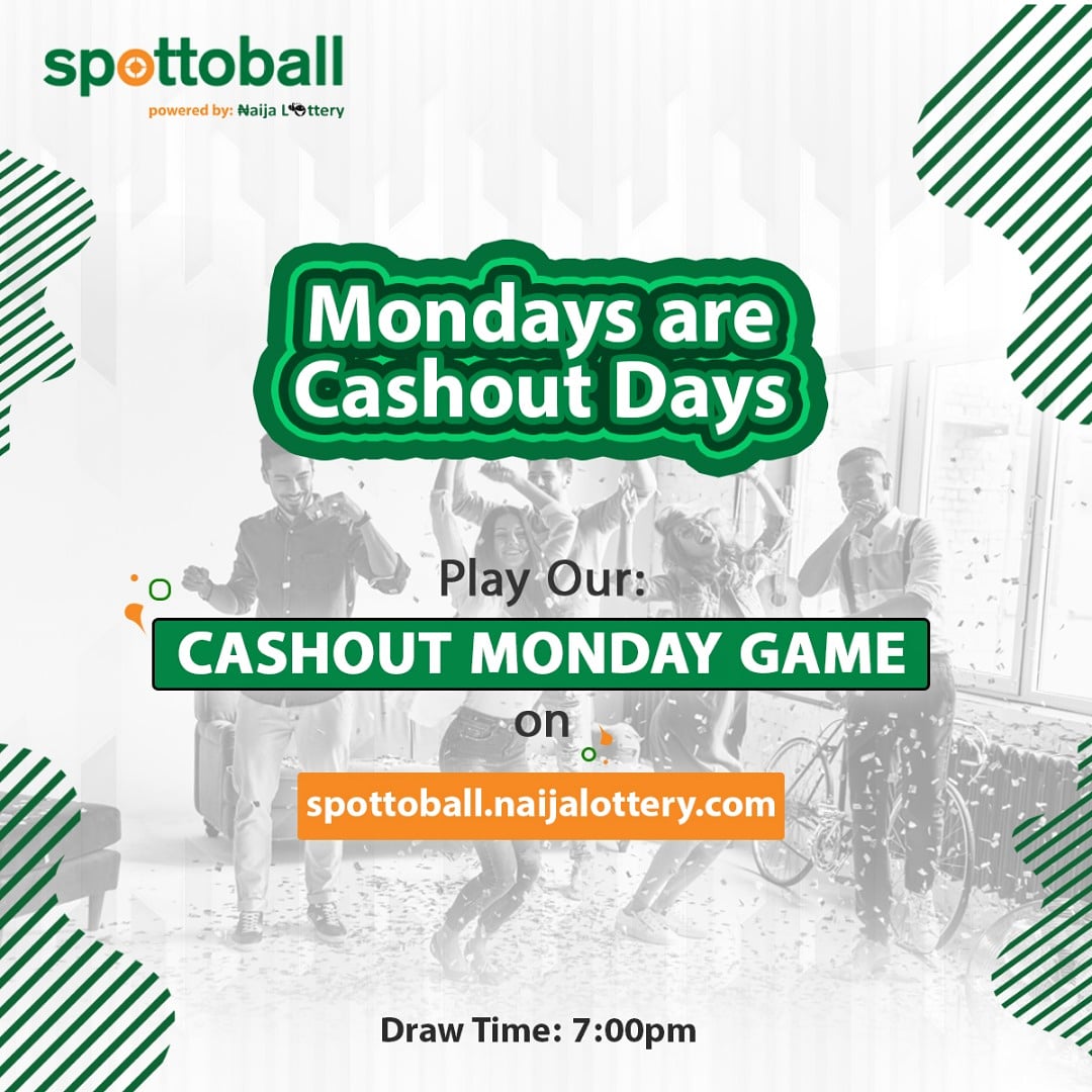 NaijaLottery's tweet photo. Another CashOut Monday!!
Why haven't you played our games?? Don't wait until we announce today's winner be part of the winners.
Visit https://t.co/qKdvOSqfve to win amazing cash prizes.
#NaijaLottery #SpottoBall #SportsLottery #CashoutMonday https://t.co/QqpC2a8Zgr