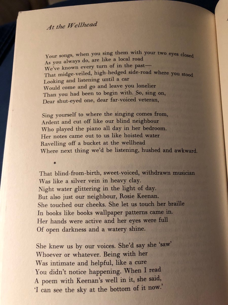 msf92165's tweet photo. Born #OTD April 13, 1939, #MasterPoet #NobelLaureate and lovely man #RIPSeamusHeaney....reading him is always "intimate and helpful, like a cure/You didn't notice happening" https://t.co/vwbpCc8wXv