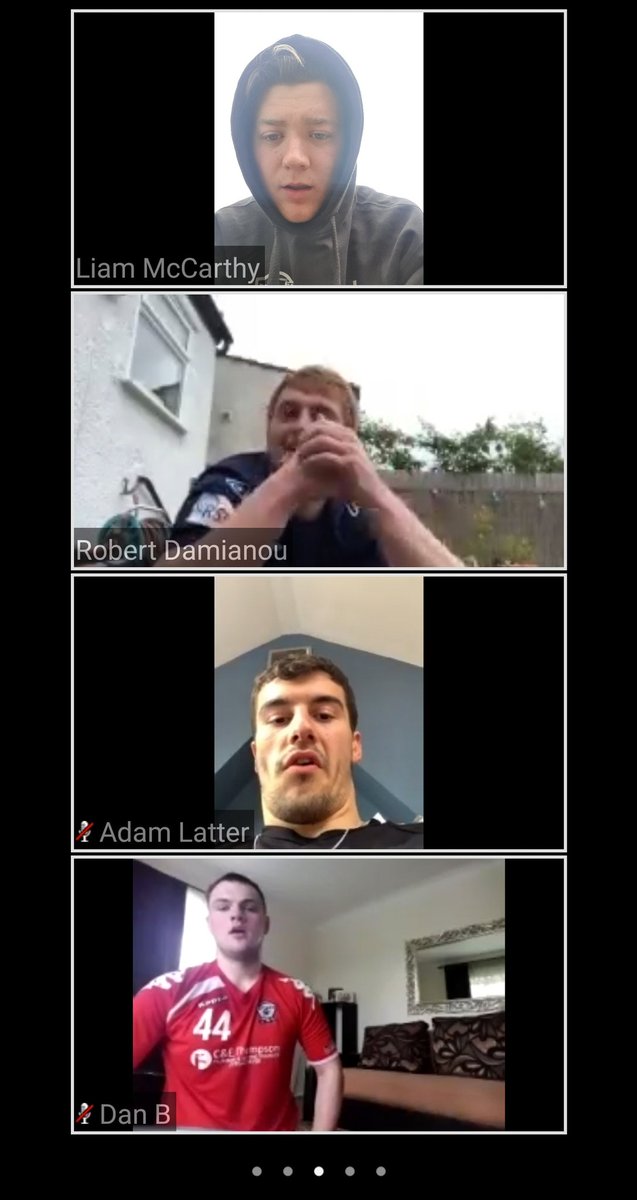 Loads of us got together this morning for our very first CTHC Virtual Training Session. 

Rob Damianou got our players (and some of the braver parents) working this morning with some explosive exercises 🔥

We will be doing these 3 times a week 💪 

#StayAtHome