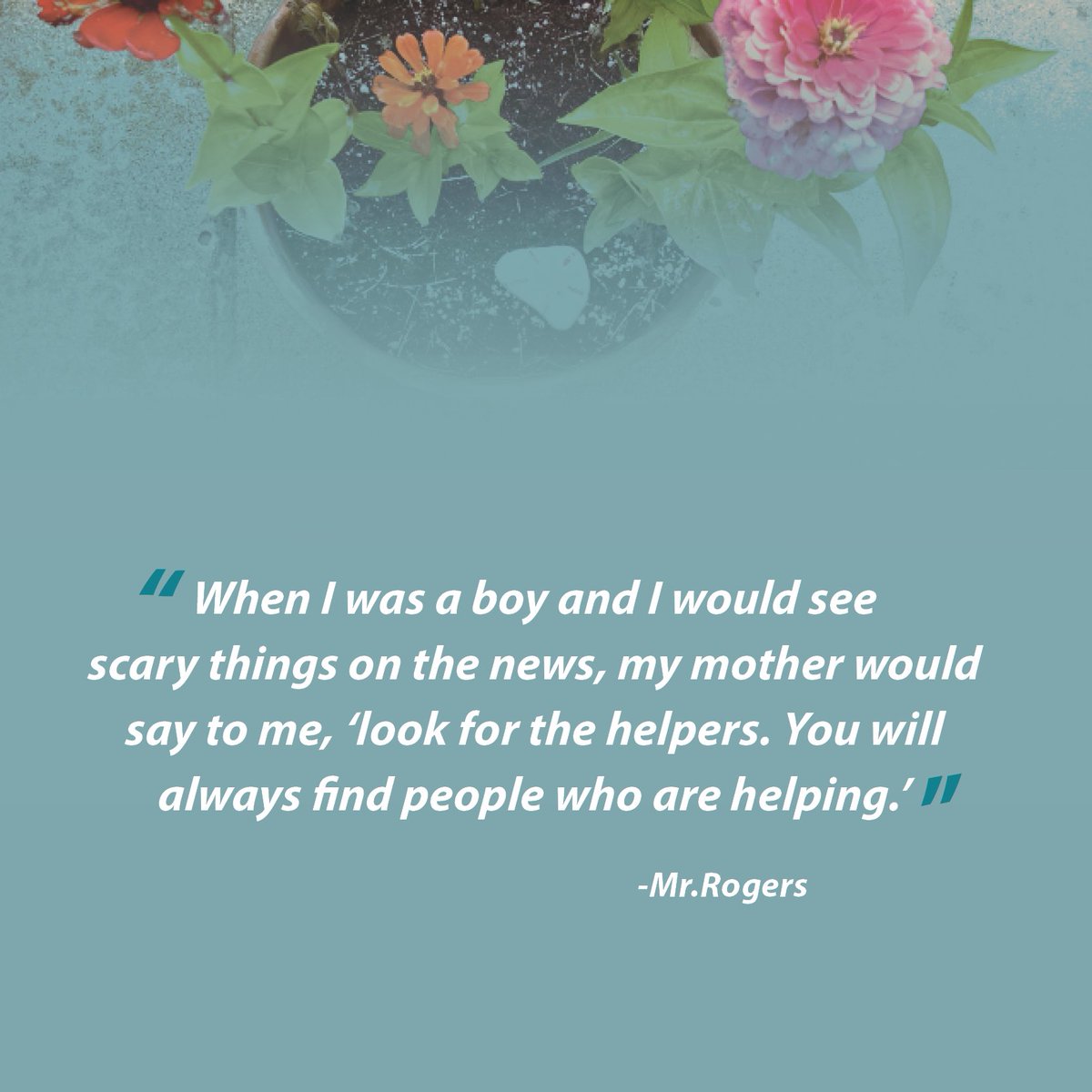 Last week, this quote was shared during a #TeamOrigami zoom call, and we found it incredibly fitting. The last few weeks have been challenging, but we have discovered helpers everywhere, on our team and in the community. #ThankYou #LoveLansing