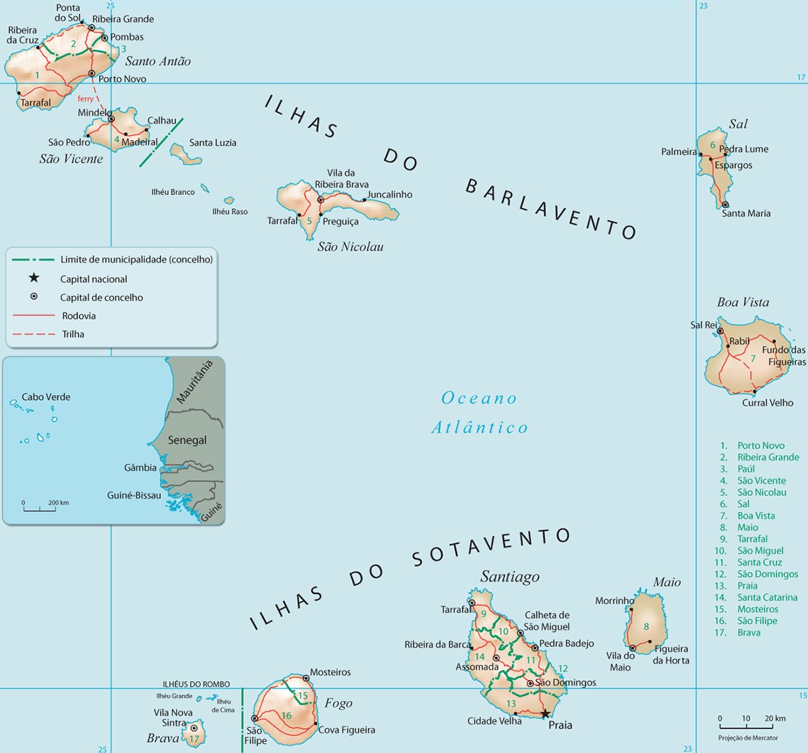 the archipelago was occupied and as the colony grew in importance among the main shipping routes between Europe, India and Australia the population increased steadily Cape Verdean Creole is the mother tongue of almost the entire population Portuguese being the official language +