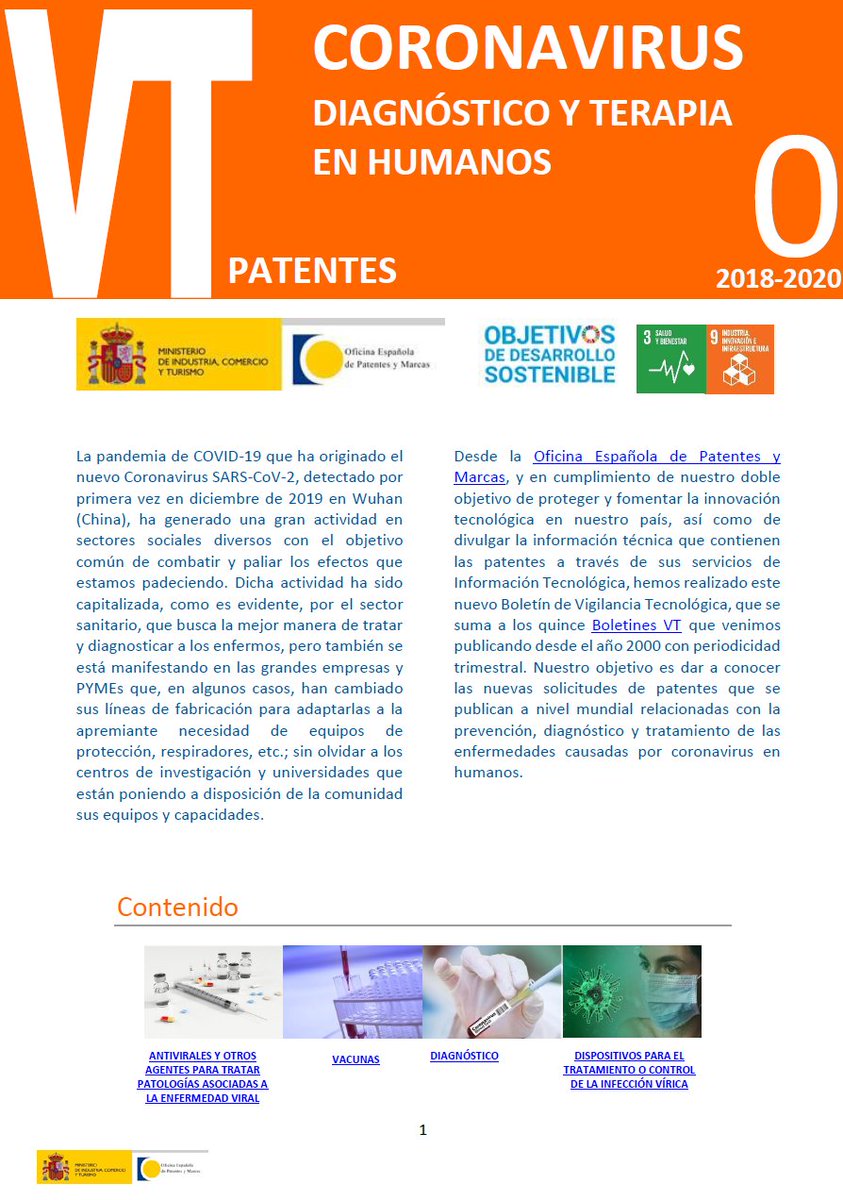 OEPM_es's tweet photo. Ya tenéis disponibles los nuevos #BoletinVT_OEPM y #AlertaVT_OEPM dedicados a los BETA-CORONAVIRUS, familia a la que pertenece el #SARS-CoV2, y punto de partida para el tratamiento y terapia en humanos del #COVID19. #EsteVirusLoParamosUnidos https://t.co/RR54H3vpAJ https://t.co/eQvtgET068