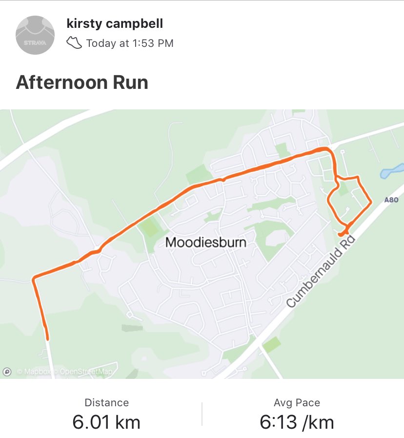 First attempt in a year to run a 5k thank you for nominating me <a href="/andersoonnpe/">Miss Anderson</a>