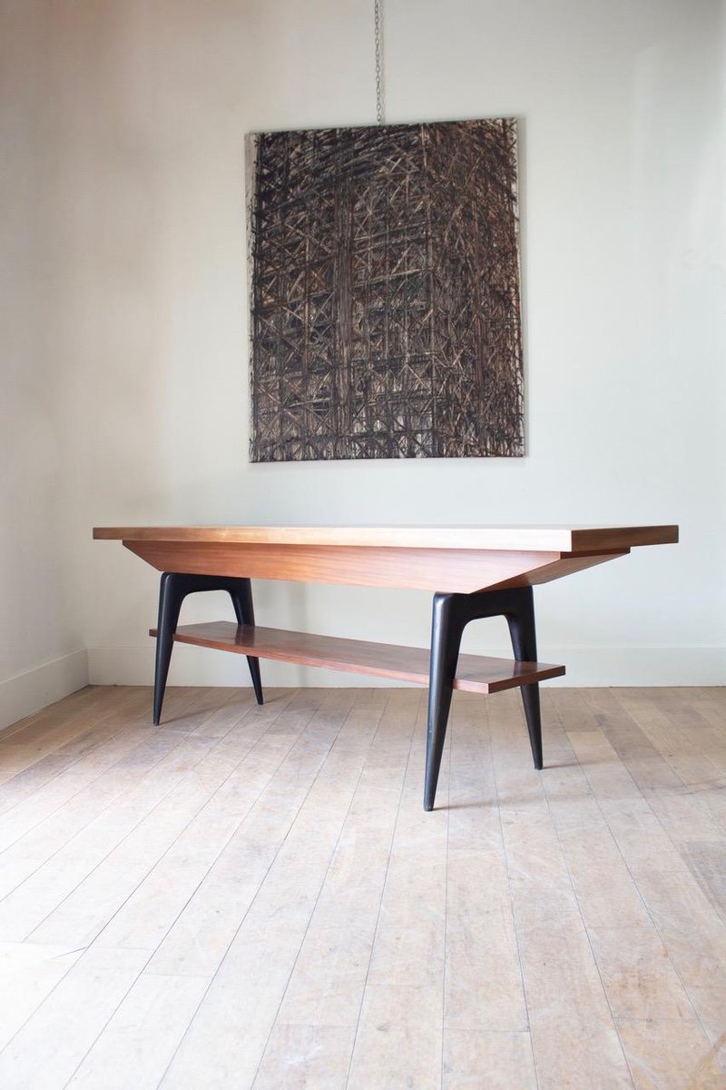 BrownriggUK's tweet photo. A 1950s Italian #ConsoleTable in the style of Ico Parisi. 
Visit us for more-https://t.co/bIDjELhrmL
#antiquetable #table #antiquefurniture #interiordecor #design #homedecor #antique #furniture https://t.co/tC4gpUo88V