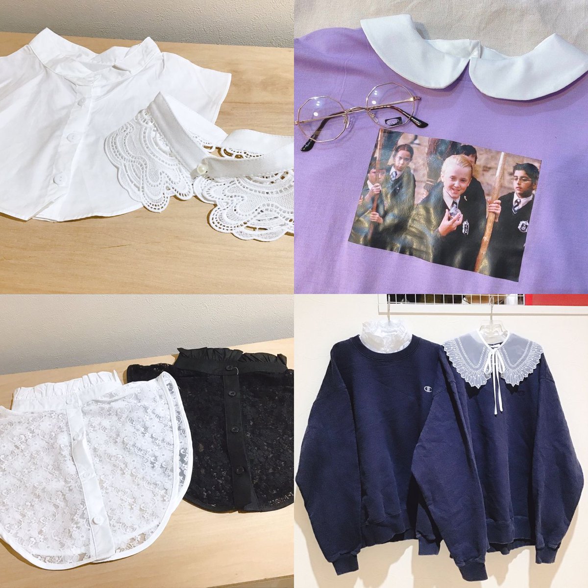 サンキューマート 公式 サンキューマートオリジナル商品より 付け襟 のご紹介 付けるだけでガラッと違う雰囲気に 着こむ必要がないので 着ぶくれする心配もございません 390円 Tax 公式webshopにて 10点購入で送料無料キャンペーン実施中