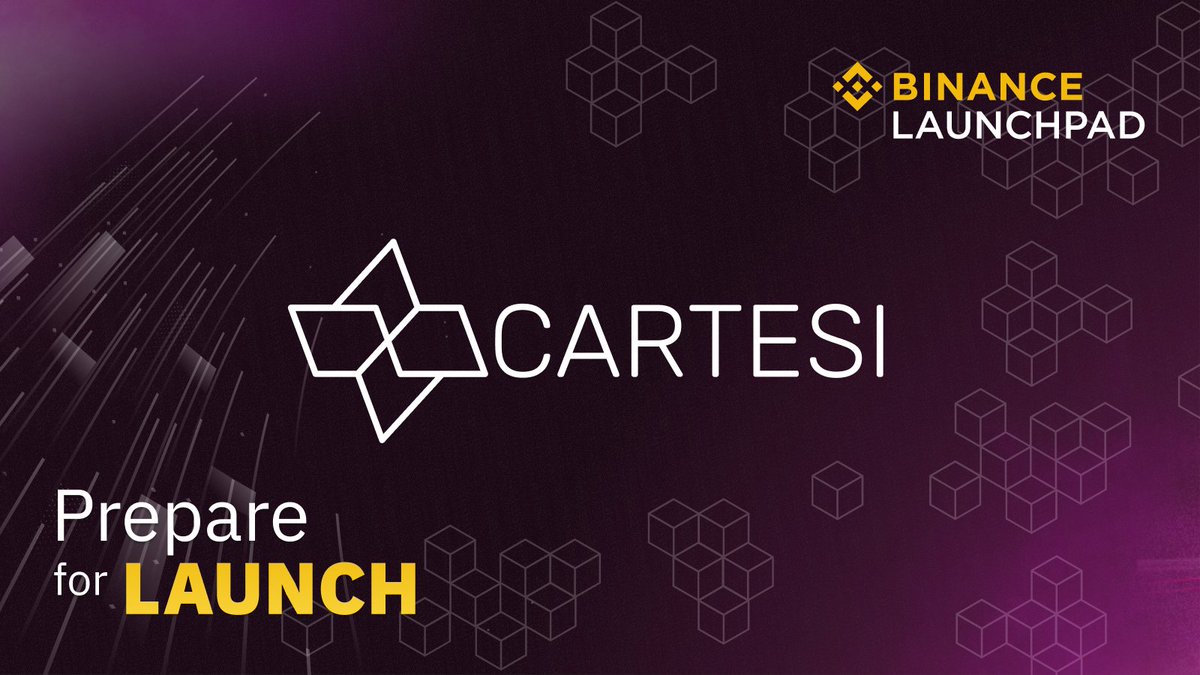binance's tweet photo. Introducing the @cartesiproject $CTSI Token Sale on #Binance Launchpad

Binance will record user $BNB balances for 7 days from 2020/04/14 00:00 AM (UTC) to 2020/04/21 00:00 AM (UTC). 

https://t.co/O3vLwTznO2 https://t.co/hDj4KXXetS