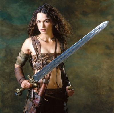 I seem to be having one of those women with swords days.....