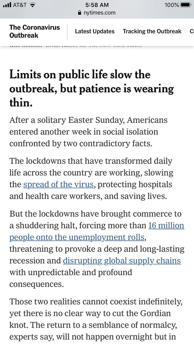At this point  @nytimes is just making stuff up. Where is the data that lockdowns have slowed the spread of  #COVID? Comparing early v late v no lockdown states provides no evidence. Looking at Japan and Sweden, which have no lockdowns, provides no evidence...
