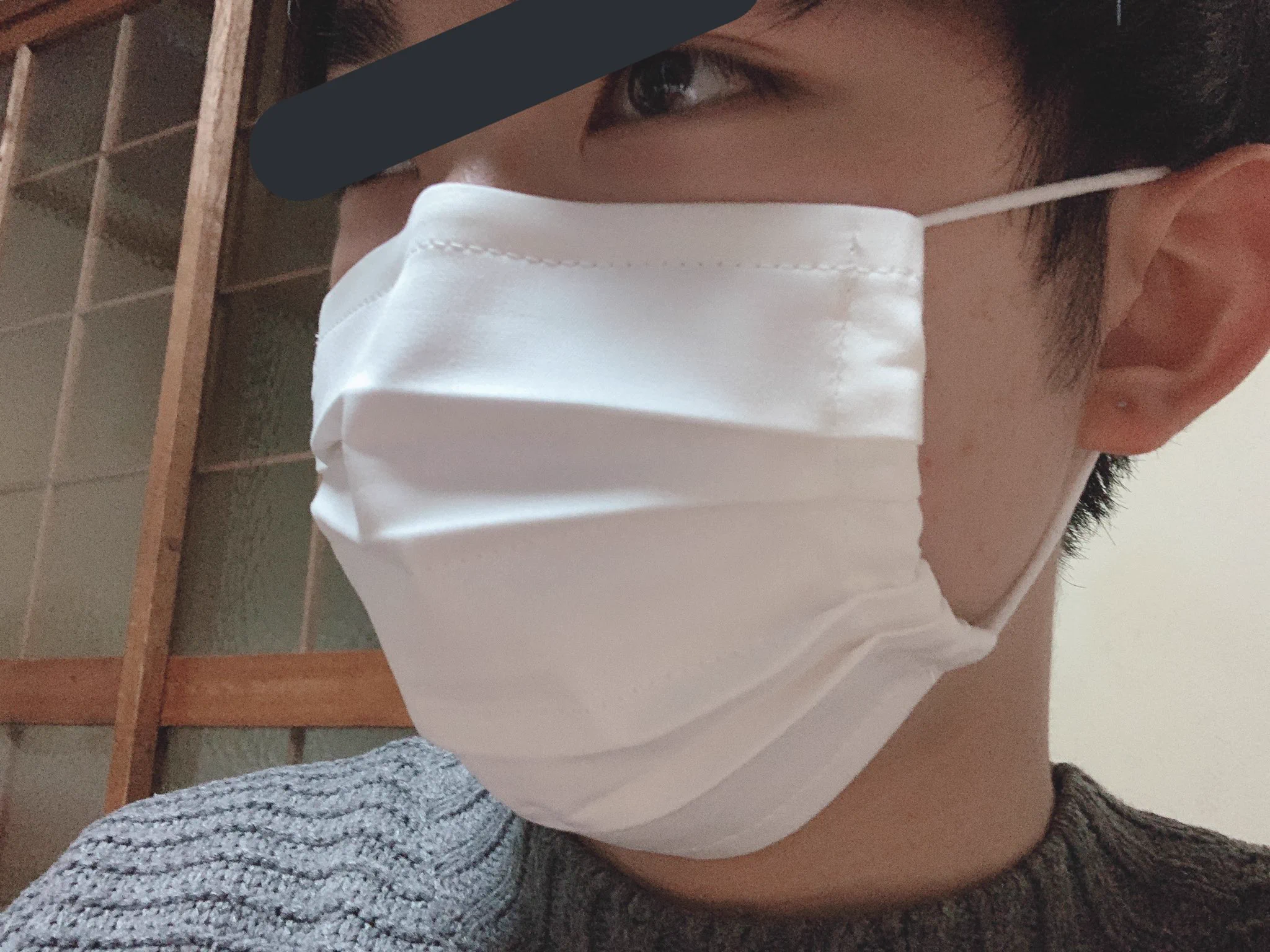 使い捨てかと思った…。おかんが作った布マスクのクオリティが凄すぎｗｗ