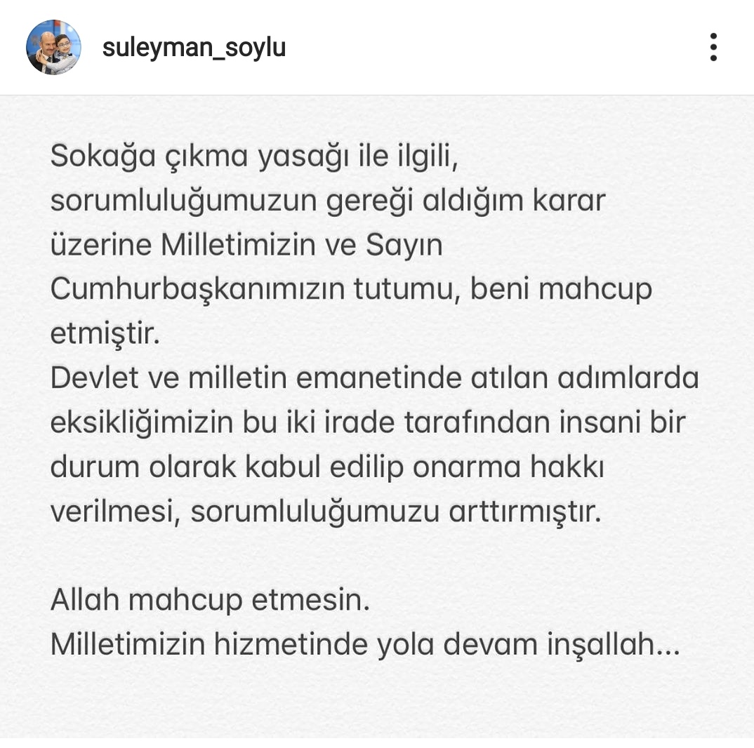 MntrCanan's tweet photo. Adam diye yazilir #Suleymansoylu diye okunur.
Teşekkürler #CumhurbaskanıErdoğan 🤲🤲 https://t.co/Ty2H8SsWkQ