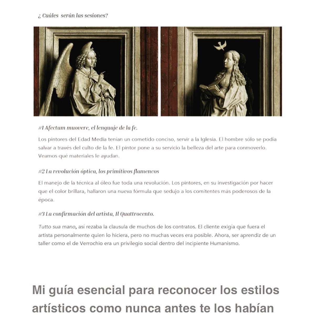 raquelsaez_com's tweet photo. Mañana comienza  #ClavesdelArte, mi guía esencial para reconocer los #estilos #artísticos como nunca antes te los habían contado. Apúntate #webinar 🎦 #ClavesdelArte 📆Todos los martes de 19h a 20h 
Escríbeme 📩info@raquelsaez.com https://t.co/4Tiz8OIAhF