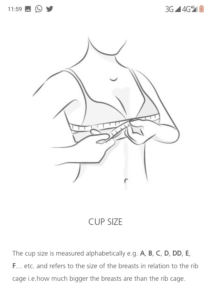 A GUIDE TO KNOWING YOUR BRASSIERE SIZE