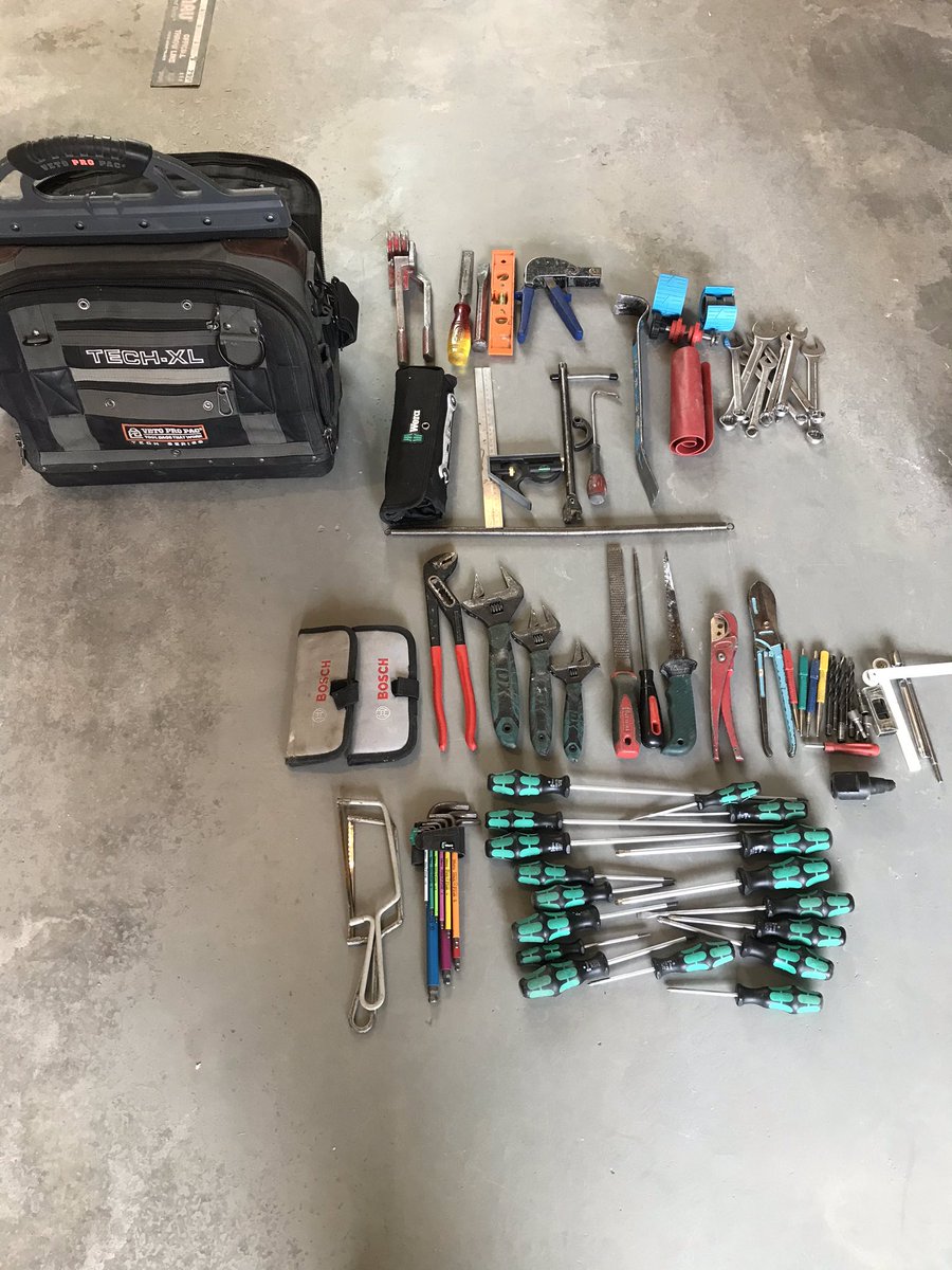 Mike "plum" stuart (@mike_plumber_1) on Twitter photo Thought Iβd jump on the <a href="/vetopropac/">vetopropac</a> bag clean out band wagon! Hereβs my load outs, yes I have far too much screwdrivers π <a href="/RothenbergerUk/">Rothenberger UK</a> <a href="/BahcoTools/">Bahco</a> <a href="/weratoolsuk/">Wera Tools UK</a> <a href="/ukstanleytools/">Stanley Tools</a> <a href="/OXtoolsUK/">OX Tools UK</a> ππ»ππΌ Thought Iβd jump on the <a href="/vetopropac/">vetopropac</a> bag clean out band wagon! Hereβs my load outs, yes I have far too much screwdrivers π <a href="/RothenbergerUk/">Rothenberger UK</a> <a href="/BahcoTools/">Bahco</a> <a href="/weratoolsuk/">Wera Tools UK</a> <a href="/ukstanleytools/">Stanley Tools</a> <a href="/OXtoolsUK/">OX Tools UK</a> ππ»ππΌ