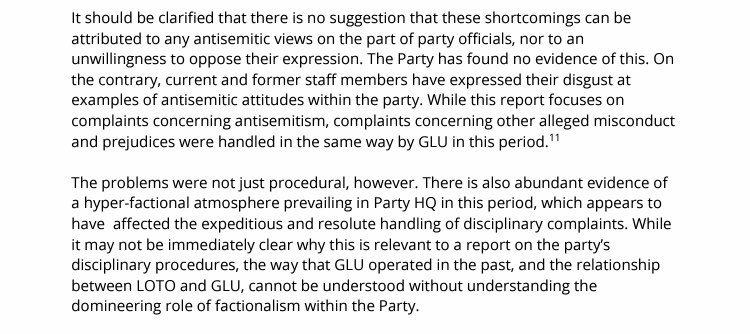 This argument that failings were due to internal processes and culture rather than personal antisemitic prejudice fits the definition of institutional racism perfectly - and blaming staff doesn't avoid the institutional responsibility /5