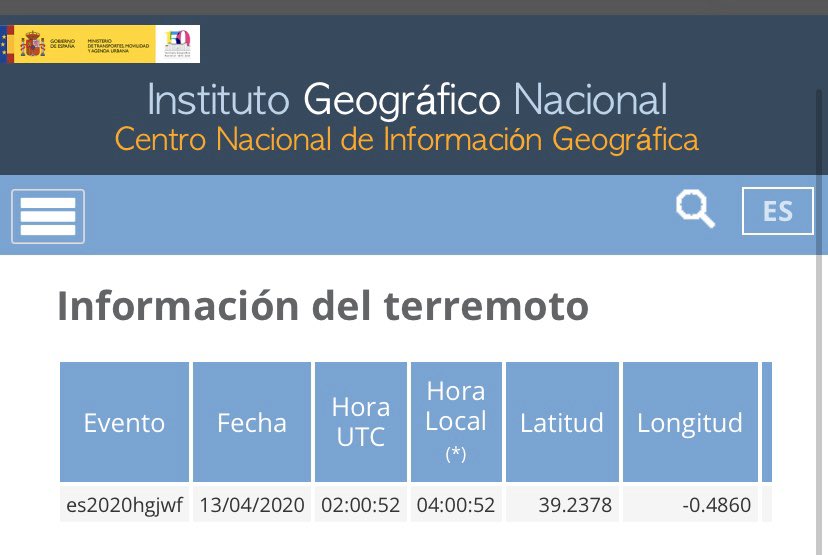 NoticiesCarlet's tweet photo. 📍🌍 Heu notat la tremolor? Terratrèmol 2,3 mbLg amb epicentre entre Carlet i Alginet. S’ha deixat notar a bona part de la comarca. https://t.co/hAfuKGbsIk