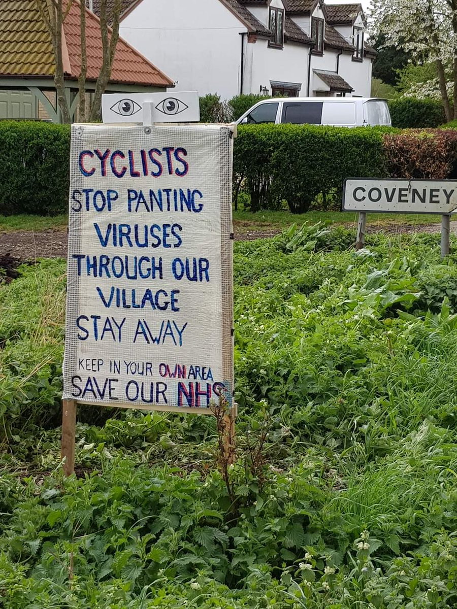 In a village near where I live. It's very sad.   #cycling